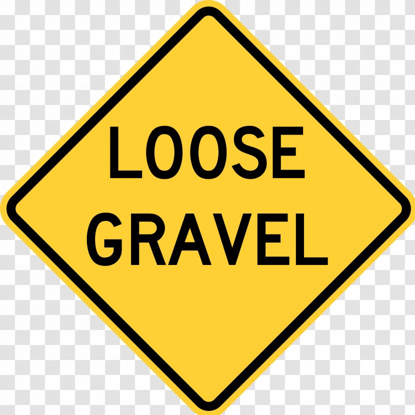 Loose Chippings Warning Sign Traffic Manual On Uniform Control Devices - Rectangle - Lose Transparent PNG