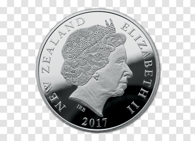 Silver Coin New Zealand Proof Coinage - Currency Transparent PNG