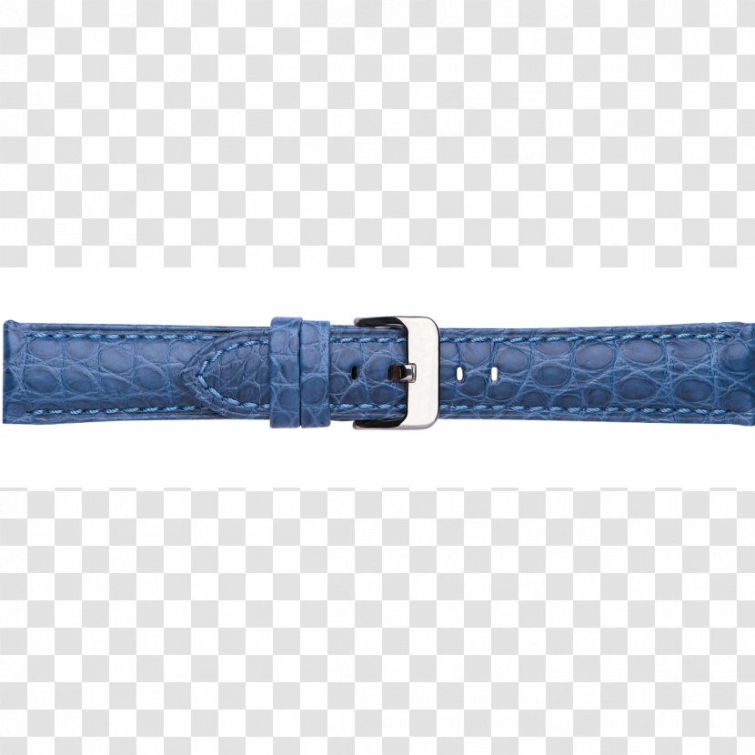 Watch Strap Belt Cobalt Blue - Alligator Transparent PNG