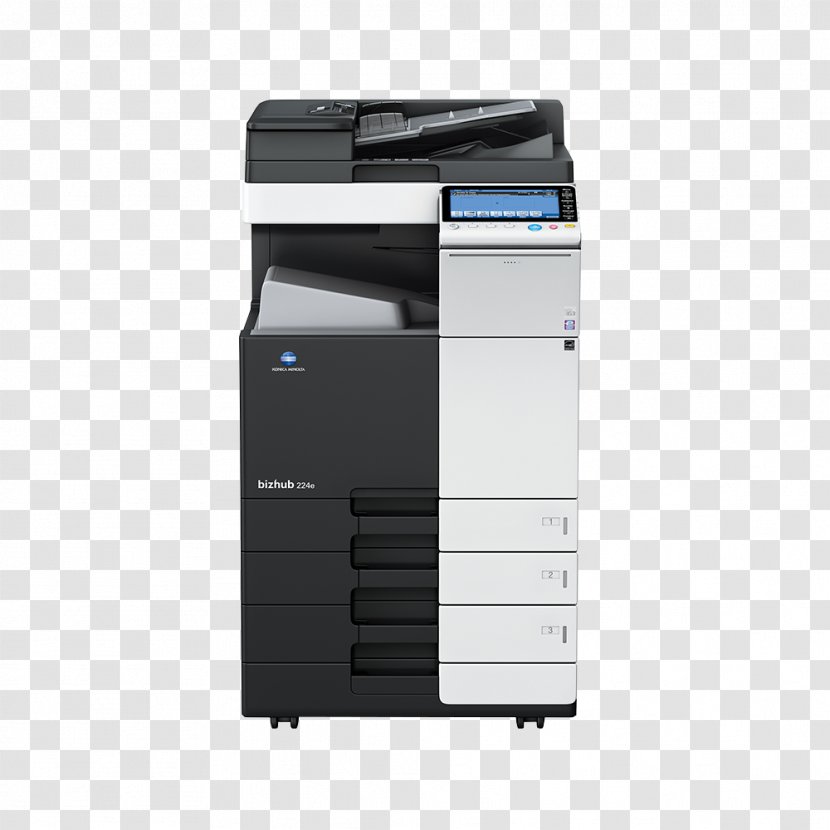 Konica Minolta Multi-function Printer Photocopier Image Scanner Transparent PNG