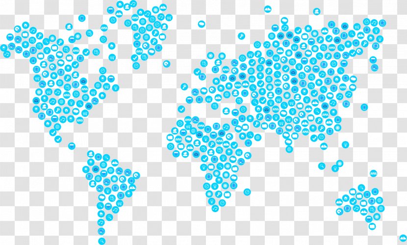 World Map - Text - Travel Background Transparent PNG