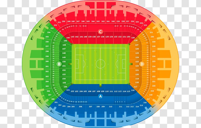 Stadium Circle Font - Structure - Russia Transparent PNG