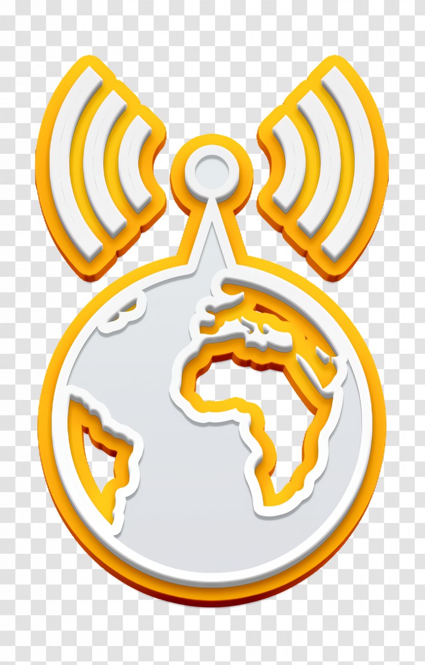 Technology Icon Phone Icons Worlwide Transmission - Symbol - Emblem Logo Transparent PNG