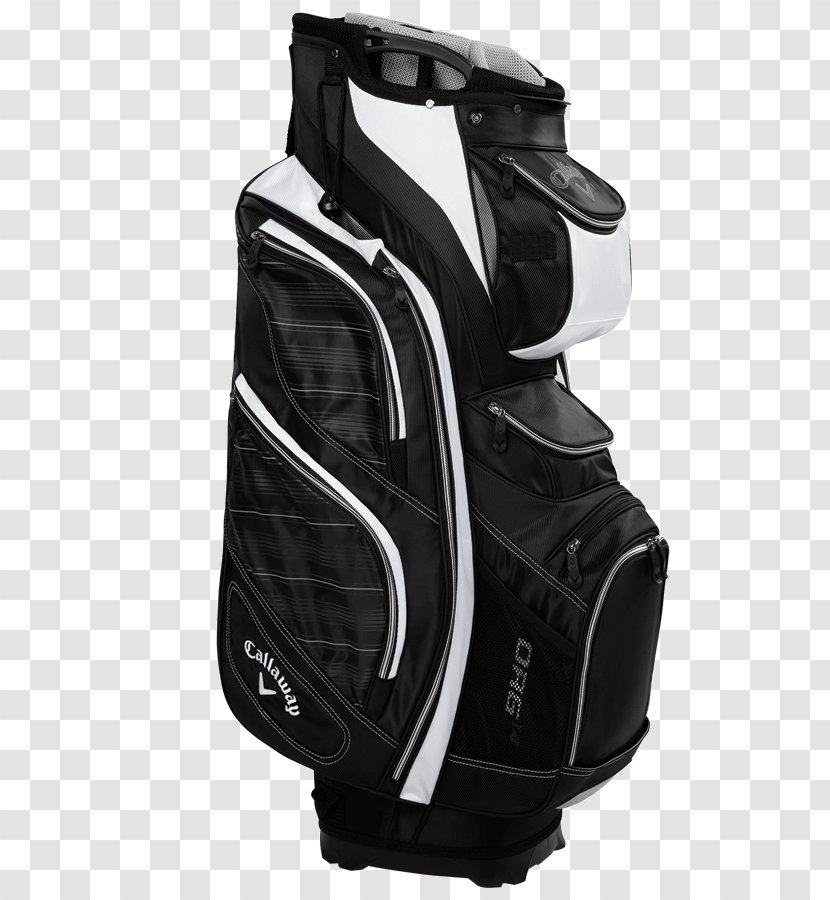 Black Golfbag White Golf Buggies Callaway Company - Bag Transparent PNG