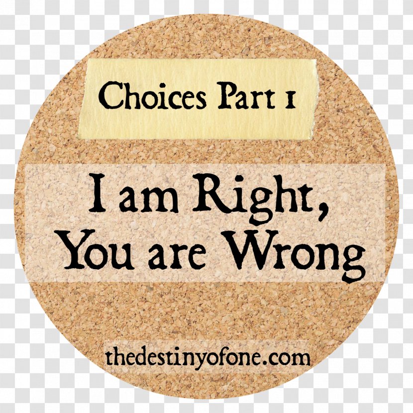 Commodity Font Circle Image - I Am Wrong Transparent PNG