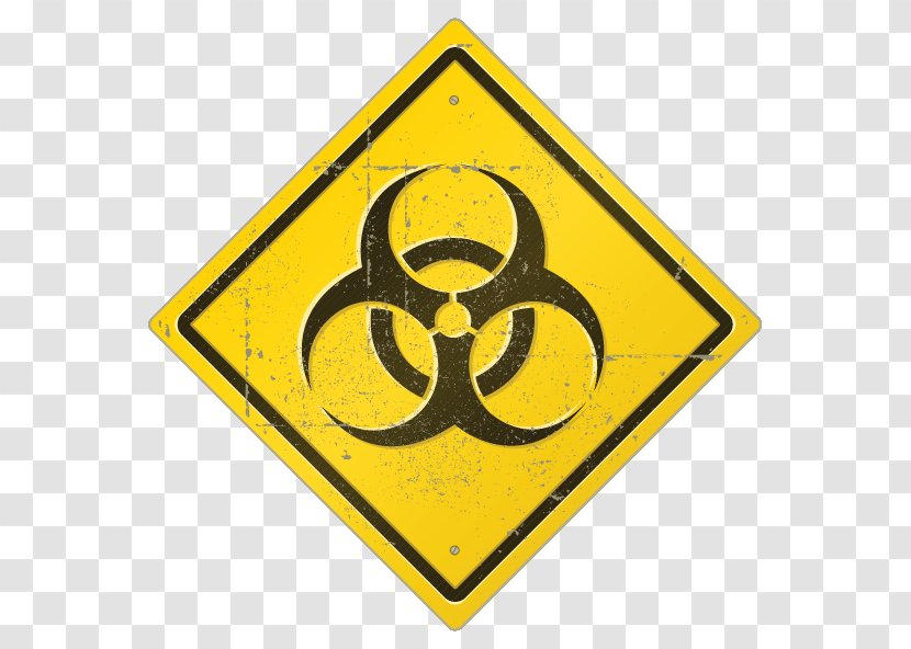 Biological Hazard Symbol Sign Clip Art - Emblem - Compassionate Vector Transparent PNG