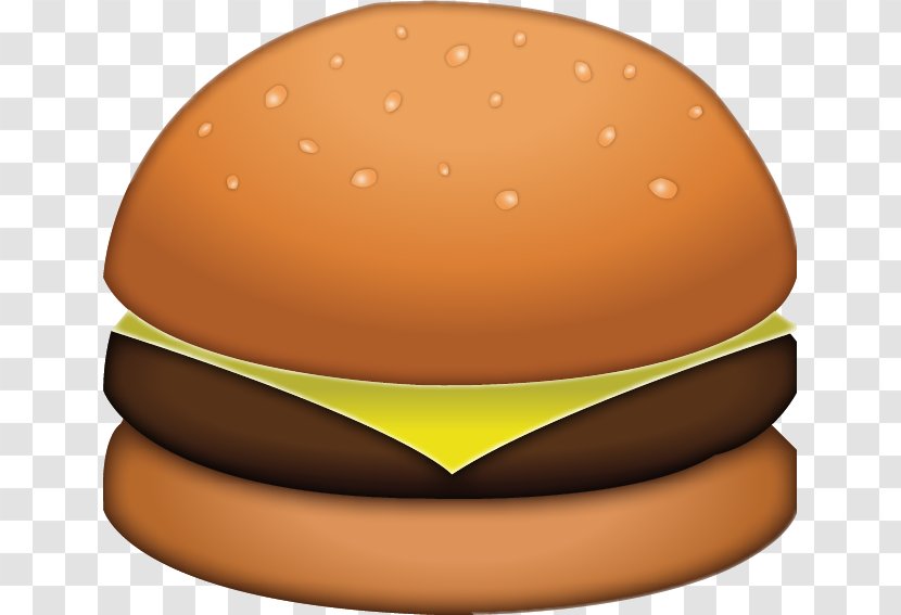 McDonald's Hamburger Cheeseburger French Fries Emoji - Disjunct Transparent PNG