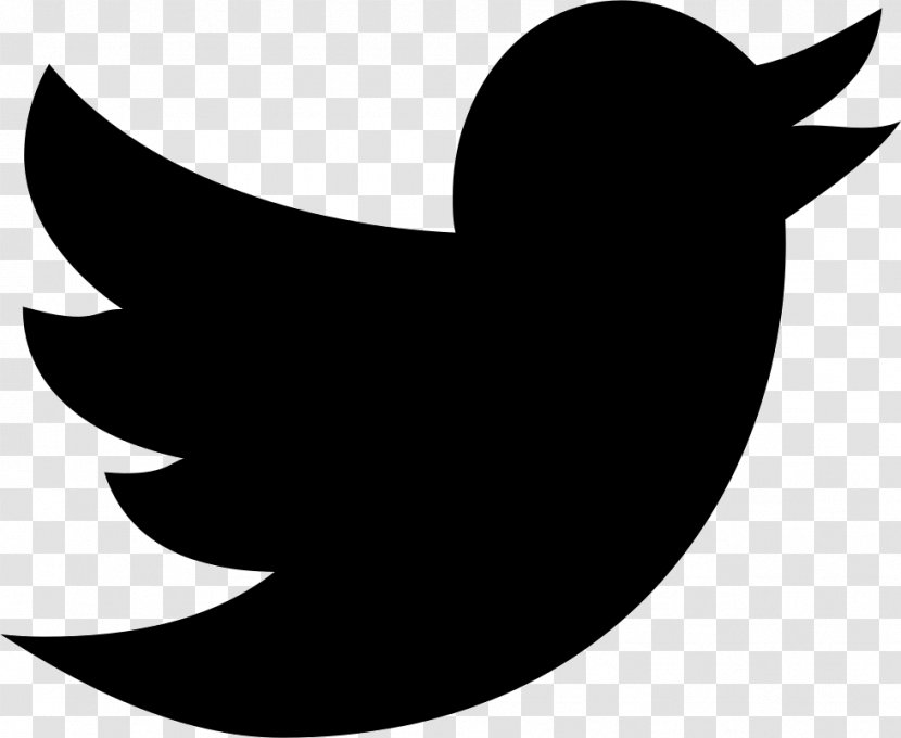 Twitter Bird Logo - Silhouette Transparent PNG