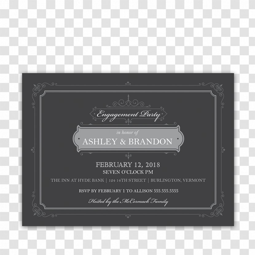 Wedding Invitation Paper Engagement Party - Flower Bouquet - Invitations Transparent PNG