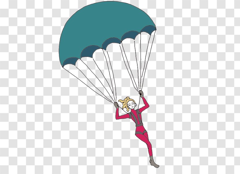 Parachuting Parachute Dictionary Aircraft Dream - Meaning - Interpretation Transparent PNG