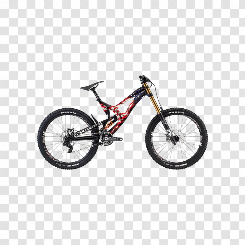 Bicycle Downhill Mountain Biking Bike Freeride - Crosscountry Cycling - Hand Painted Transparent PNG