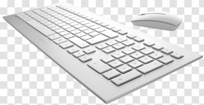 Computer Keyboard Mouse Wireless AZERTY Cherry - Laptop Part - And Transparent PNG