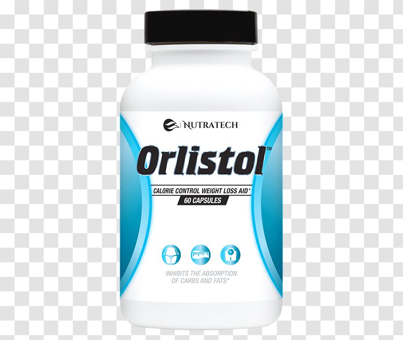 Dietary Supplement Nutratech Orlistol Weight Loss Aid/ 60 Capsules Brand Product - Liquidm - Burn Calories Now Transparent PNG