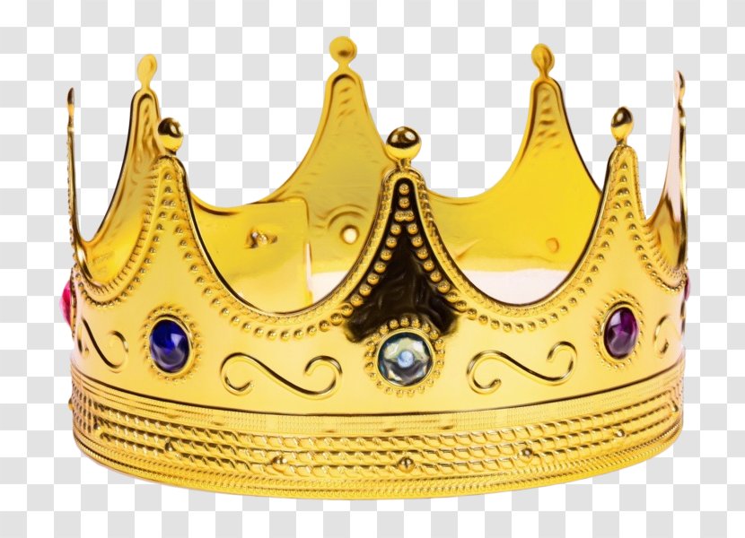 Cartoon Crown - Tiara De Coroa - Metal Headgear Transparent PNG