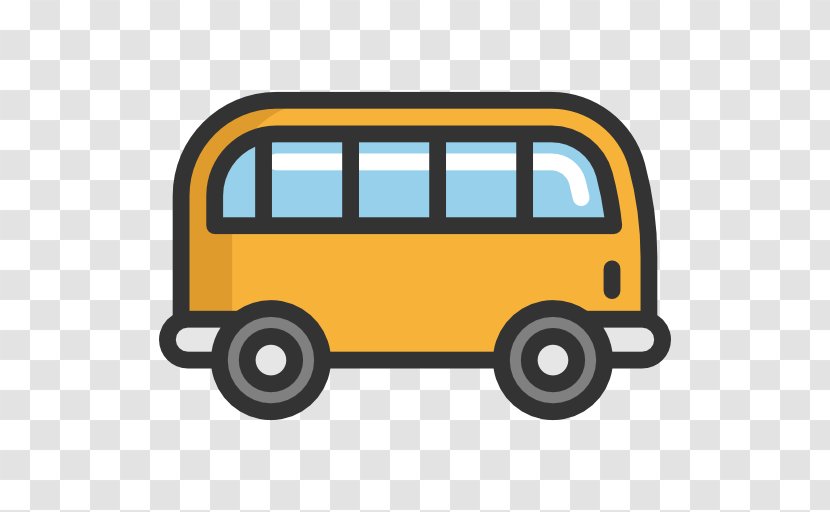 School Bus Transport Car - Public Service - Taxi Transparent PNG