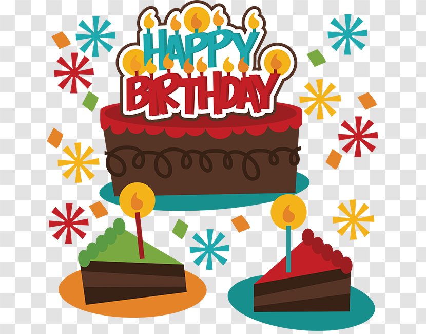 Birthday Cake Happy To You Clip Art - Digital Scrapbooking - For Boy Transparent PNG