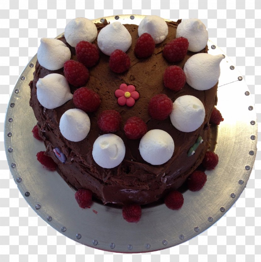 Flourless Chocolate Cake Black Forest Gateau Sachertorte Fruitcake - Pasteles Transparent PNG