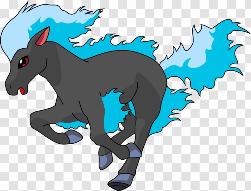 Pokémon Red And Blue Pokemon Black & White Ponyta Rapidash FireRed LeafGreen - Kanto Transparent PNG