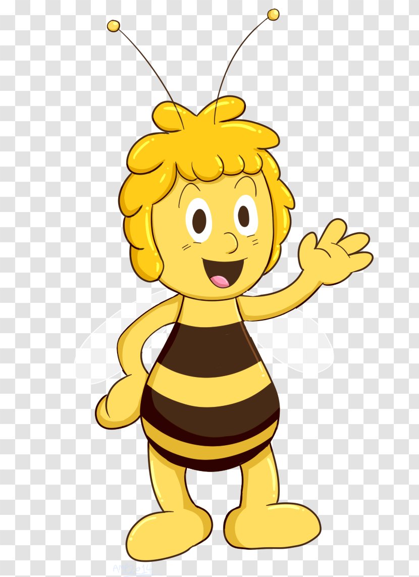 Honey Bee Maya The Clip Art - Heart - Taro Flower Transparent PNG