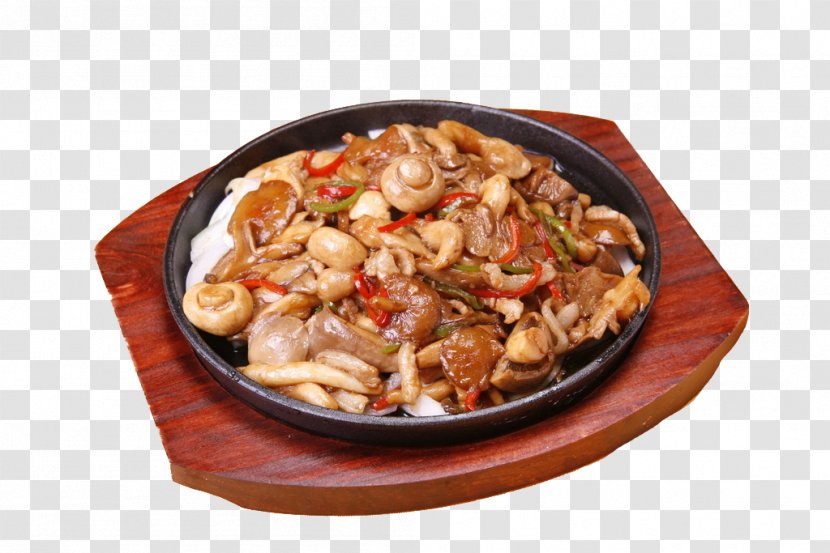 Teppanyaki Italian Cuisine Chinese Food - Animal Source Foods - Features Double Iron Octagon Mushroom Transparent PNG