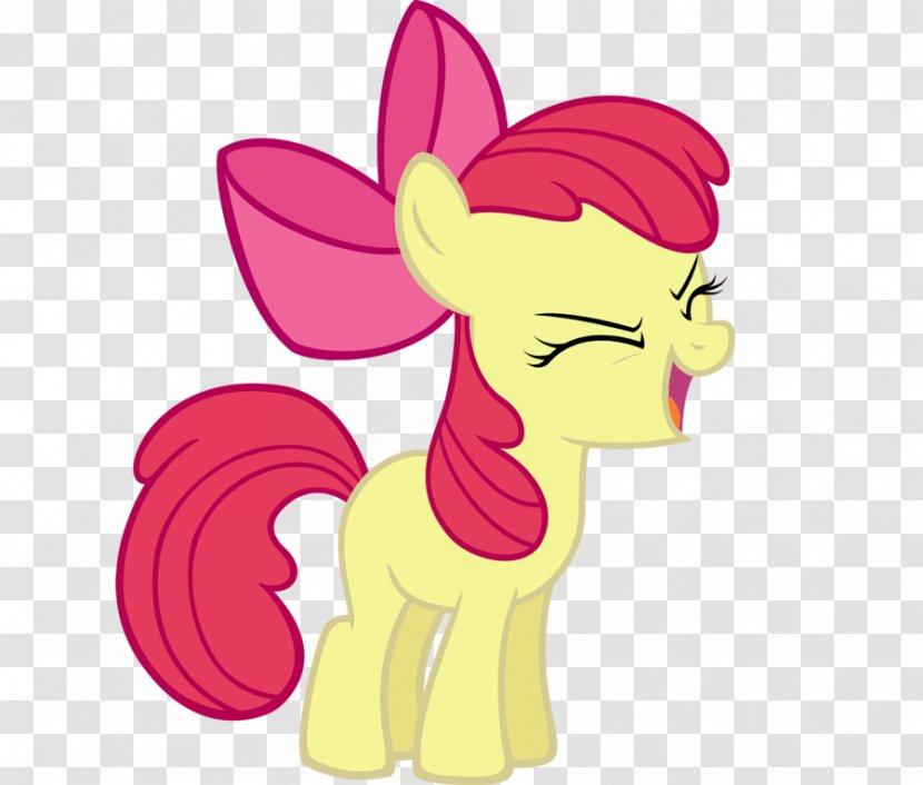 Apple Bloom Pony Applejack Twilight Sparkle Cutie Mark Crusaders - Heart - Cartoon Transparent PNG