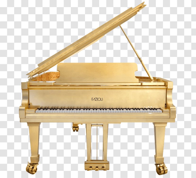 Grand Piano Fazioli Player Upright - Frame - King Tut Treasures Transparent PNG