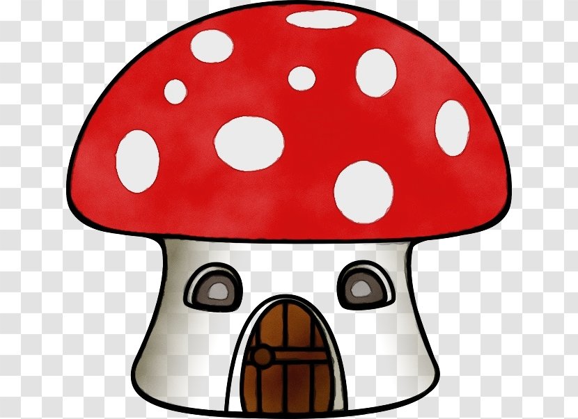 Mushroom Cartoon - Paint - Bicycle Helmets Transparent PNG