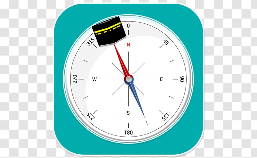 Kaaba Qibla Compass Prayer - Android Transparent PNG