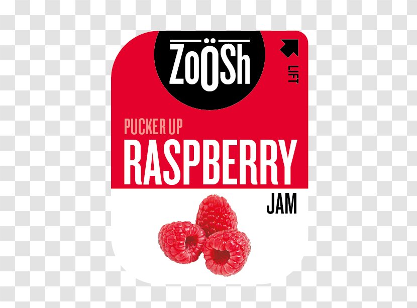 Raspberry Zoosh Jam Portion Control 13.6g Box 50 Berries Strawberry - Sachet Transparent PNG