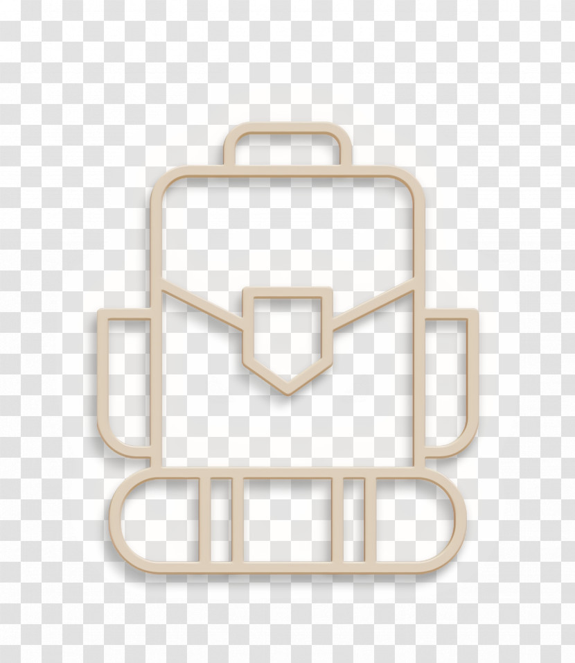 Hunting Icon Backpack Icon Transparent PNG