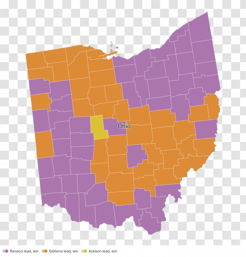 Ohio Vector Map Graphics Royalty-free Transparent PNG