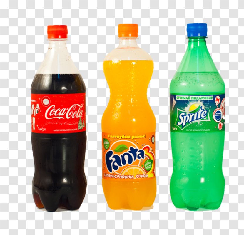 Fanta Fizzy Drinks Sprite Coca-Cola Diet Coke Transparent PNG