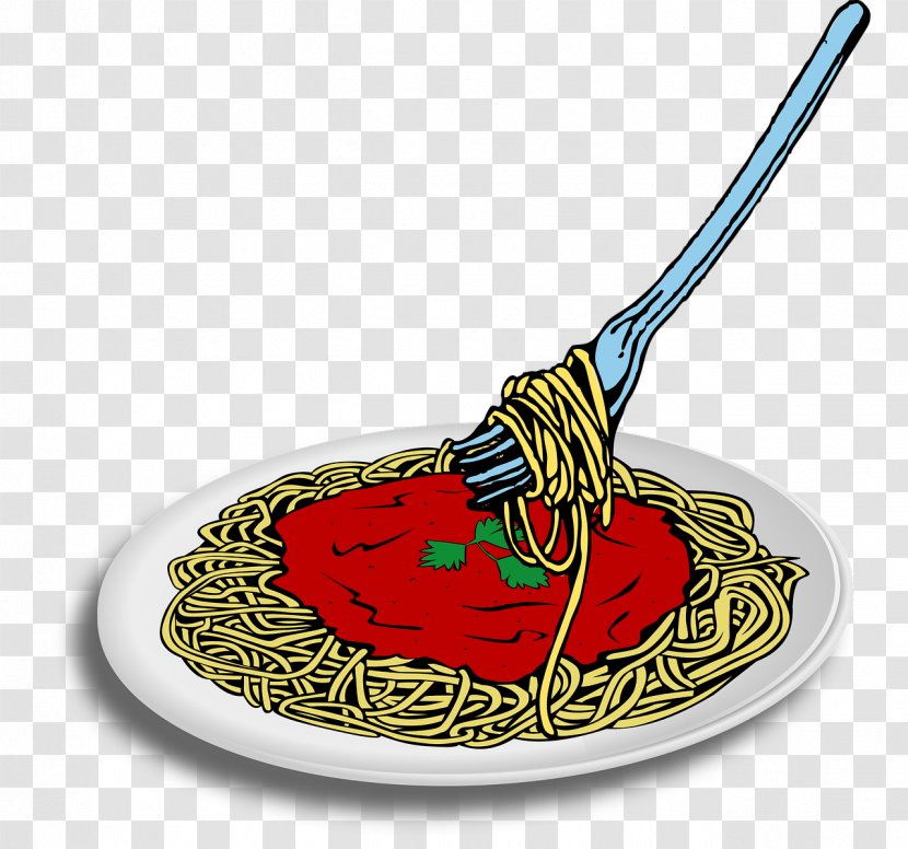 Pasta Spaghetti With Meatballs Clip Art - Tomato Noodles Transparent PNG