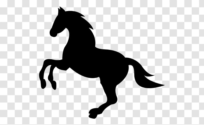 Wild Horse Dog Equestrian - Icon Design - Vector Transparent PNG