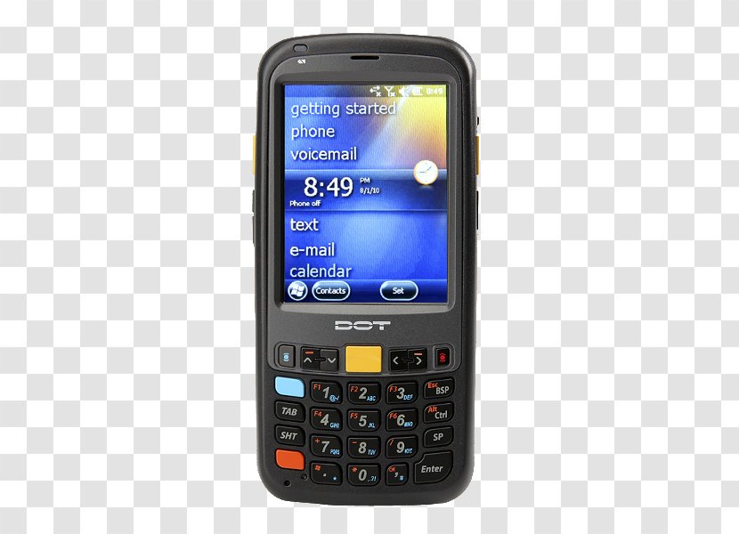 Feature Phone Smartphone PDA Mobile Phones Windows 6.5 - Radiofrequency Identification - Terminal Transparent PNG