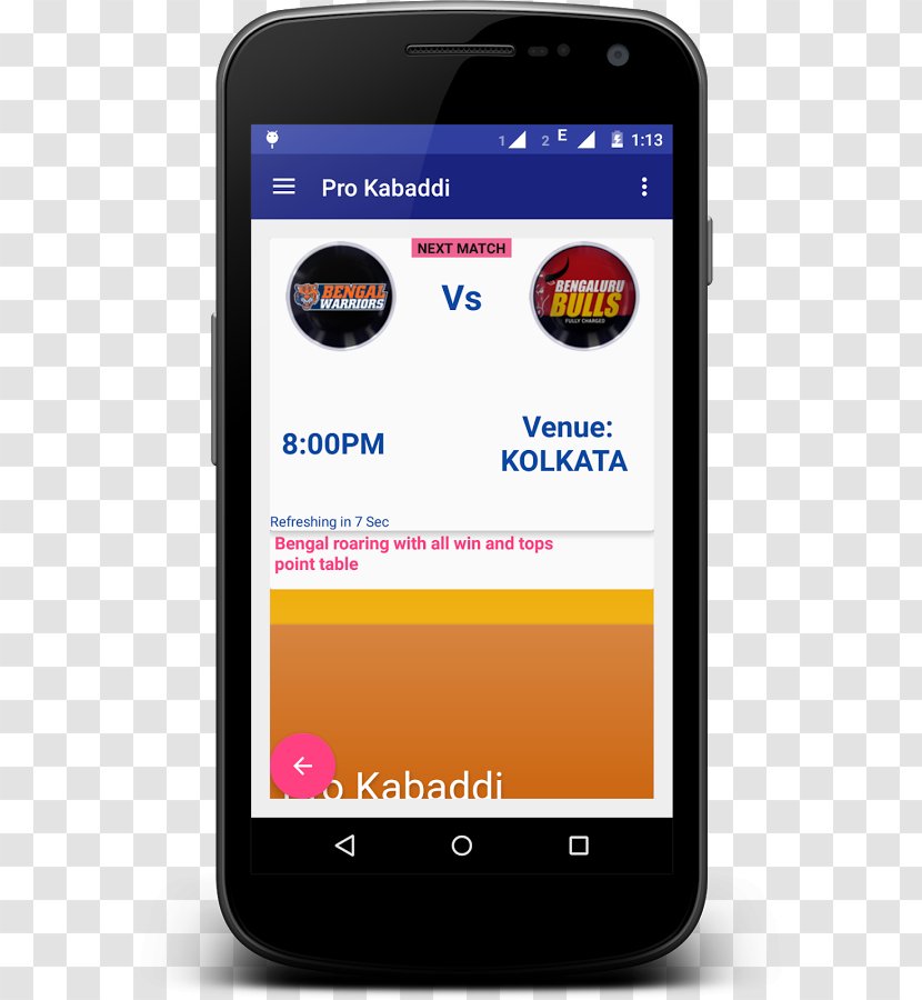 Feature Phone Smartphone Pro Kabaddi MoboMarket Android - Cellular Network Transparent PNG