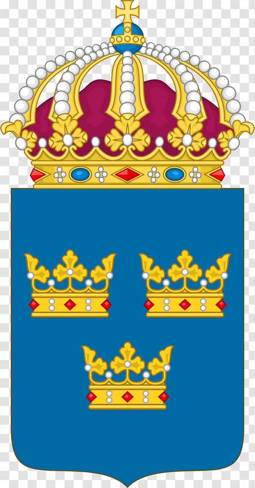 Coat Of Arms Sweden National Swedish Nobility - Okra Transparent PNG