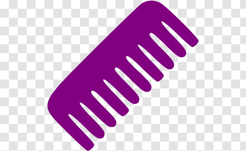 Comb Purple - Violet - Magenta Transparent PNG