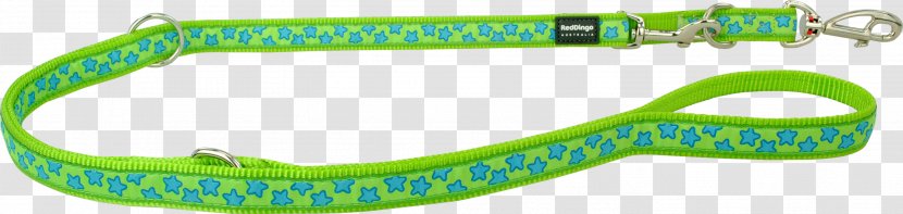 Red Dingo Dog Collar Leash Branded Lead 3 Positions Pink Stars Green Cat - Lime Backpack Transparent PNG
