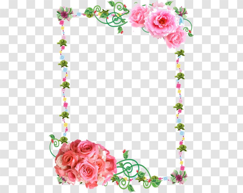 Borders And Frames Picture Rose Flower Clip Art - Bouquet Transparent PNG