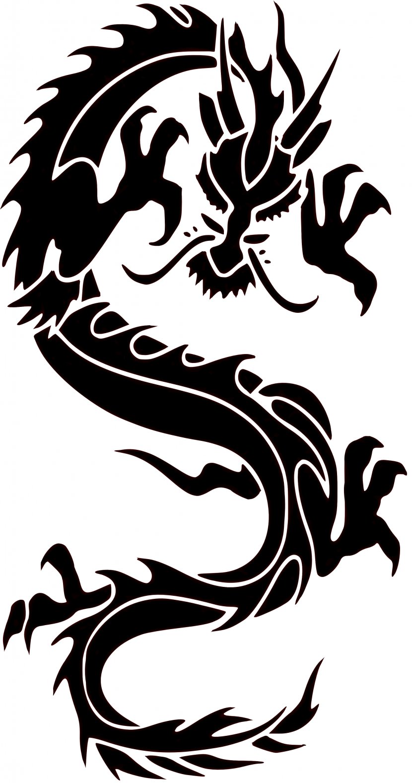 Wall Decal Sticker Dragon - Chinese Dragons Transparent PNG