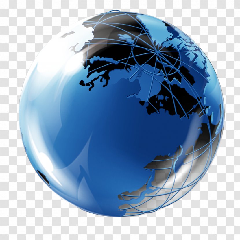 Business Bitcoin Economic Globalization - Trade - Blue Earth Free To Pull The Material Transparent PNG