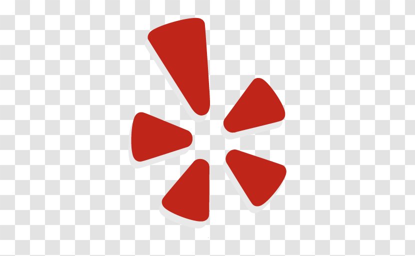 Yelp Logo - Red - Social Network Transparent PNG