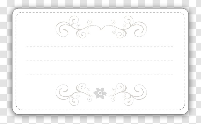 Brand Area Pattern - Silhouette - White Minimalist Notes Transparent PNG