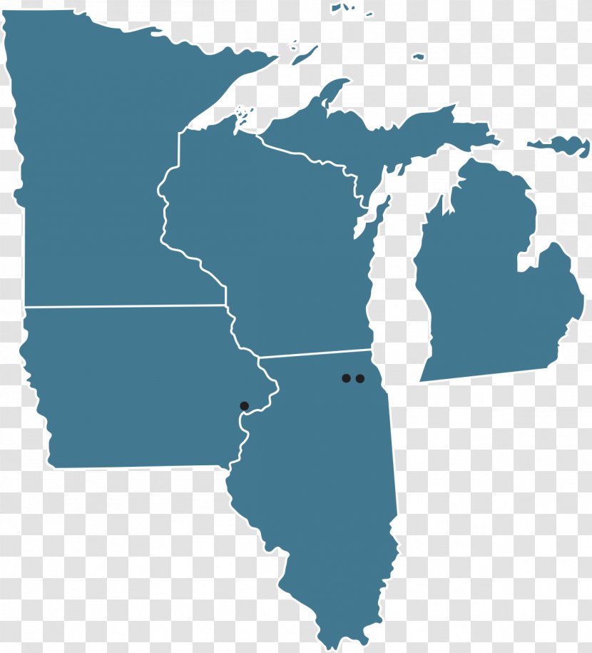 Lake Michigan Indiana Illinois Wisconsin - Midwestern United States - Business Transparent PNG