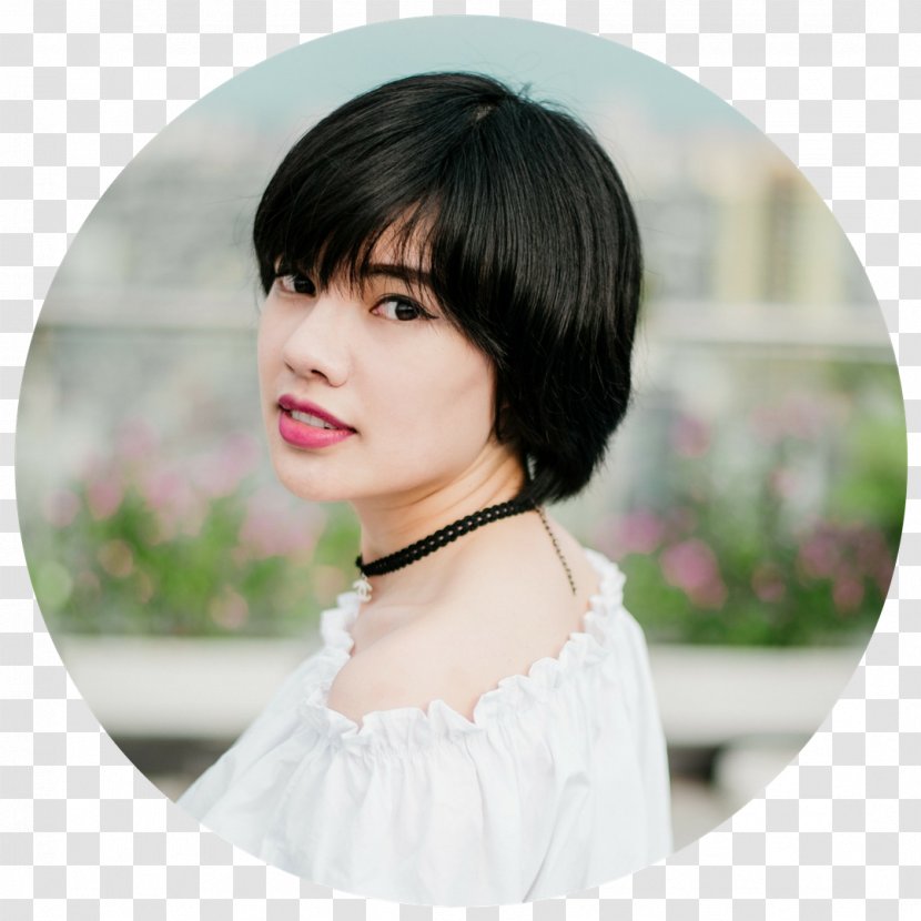 Bob Cut Hairstyle Wig Fashion - Tree - Dropping Microphone Transparent PNG