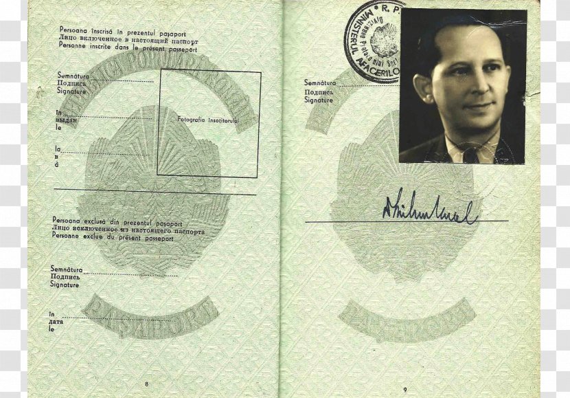 Identity Document - Paper Product - Diplomatic Passport Transparent PNG