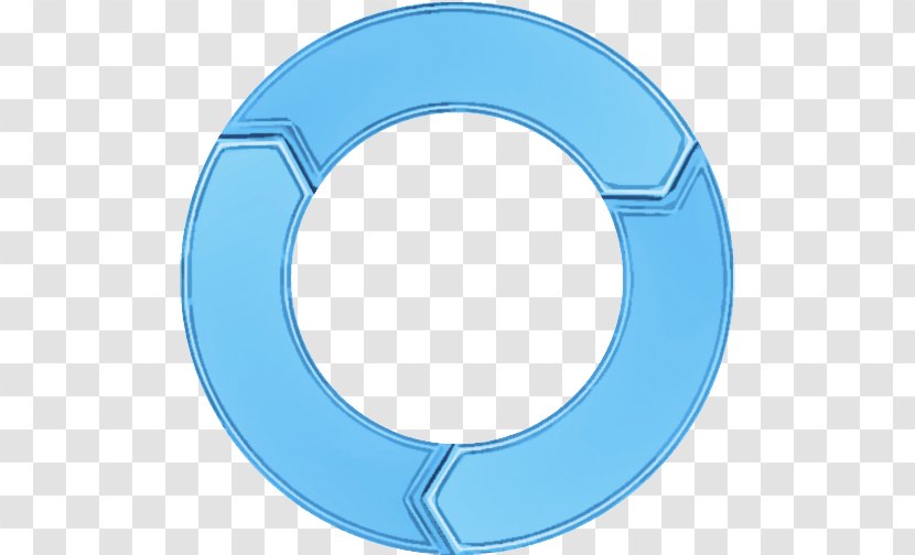 Blue Aqua Turquoise Circle Plate - Dishware Transparent PNG