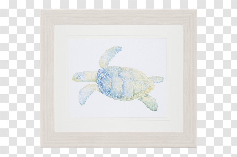 Sea Turtle Printmaking Art 05774 - Microsoft Azure Transparent PNG