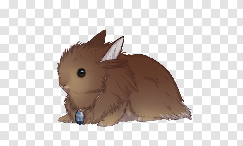 Domestic Rabbit Art Hare Silkie - Tail Transparent PNG